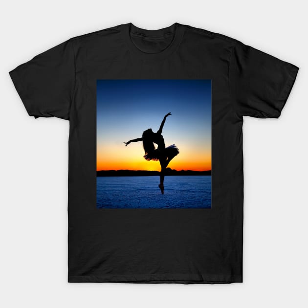 Salt Flats Dancer T-Shirt by UnderBlackLight